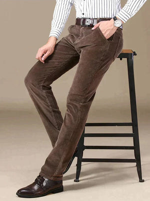 Comfy Family UrbanEase - Men's Stretch Corduroy Trousers