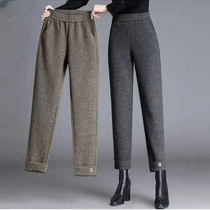 Comfy Family Valen – Classic Herringbone Trousers