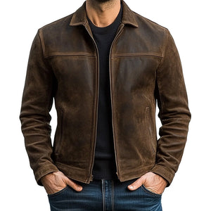 Comfy Family Vanguard - Premium Leather Jacket Brown / S