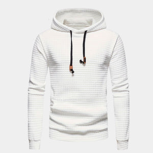 Comfy Family Weave - Textured Knit Hoodie White / S