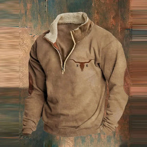 Comfy Family WildHerd™ - Polar Fleece Pullover Brown / S