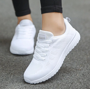 Comfy Family Women Shoes Sports Sneakers White / 35