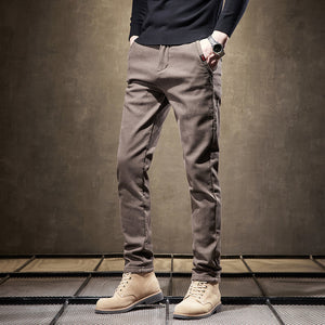 Julian Porter SLIM FIT PANTS Khaki / XS (28-29)